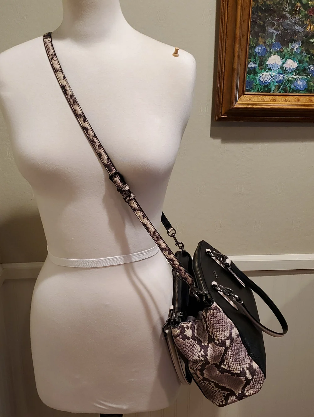 Coach Exotic Colorblock Christie Carryall Bag